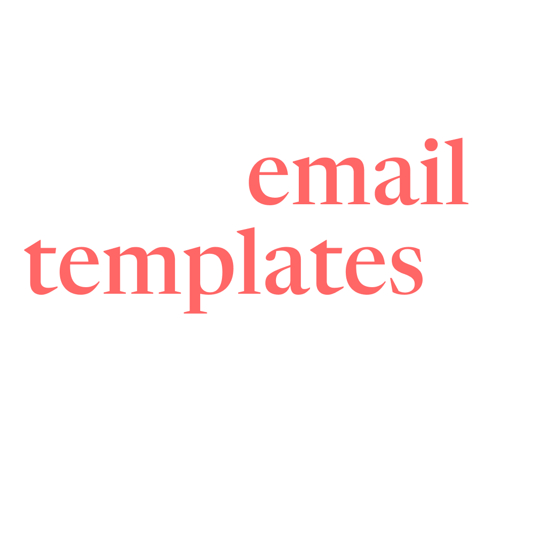 from email templates to t-shirts,